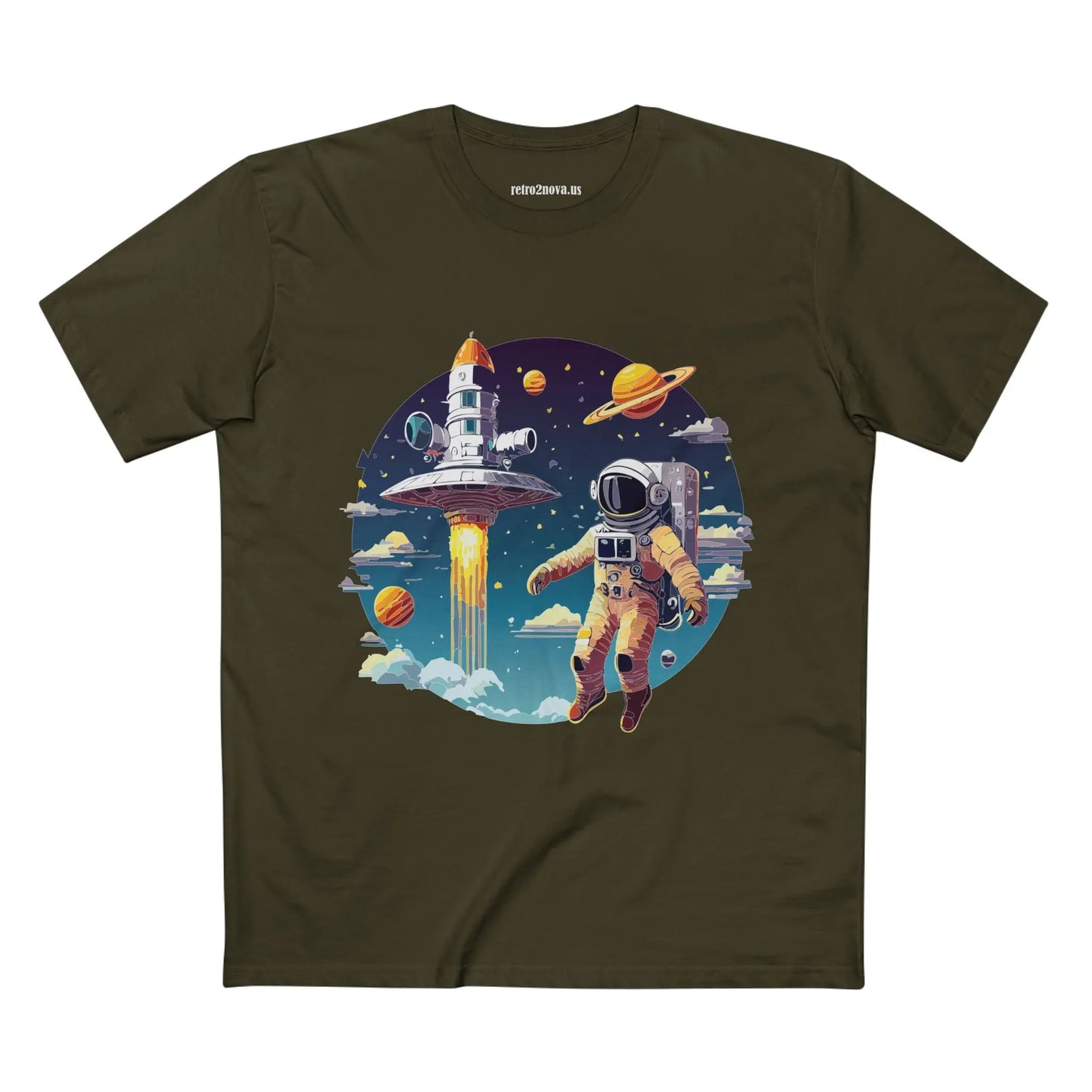 Cosmos Shirt, Astronaut Shirt Retro2Nova