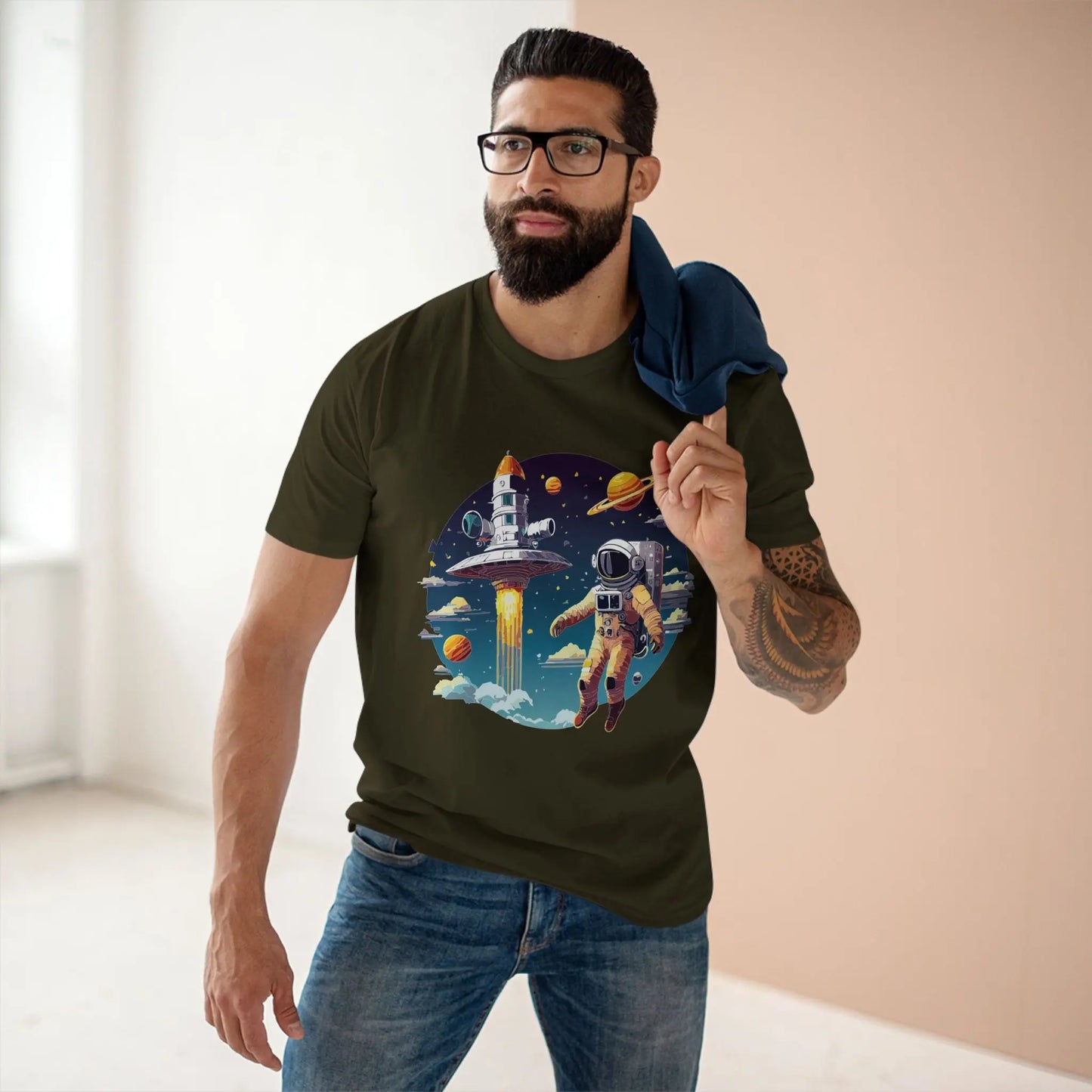 Cosmos Shirt, Astronaut Shirt Retro2Nova