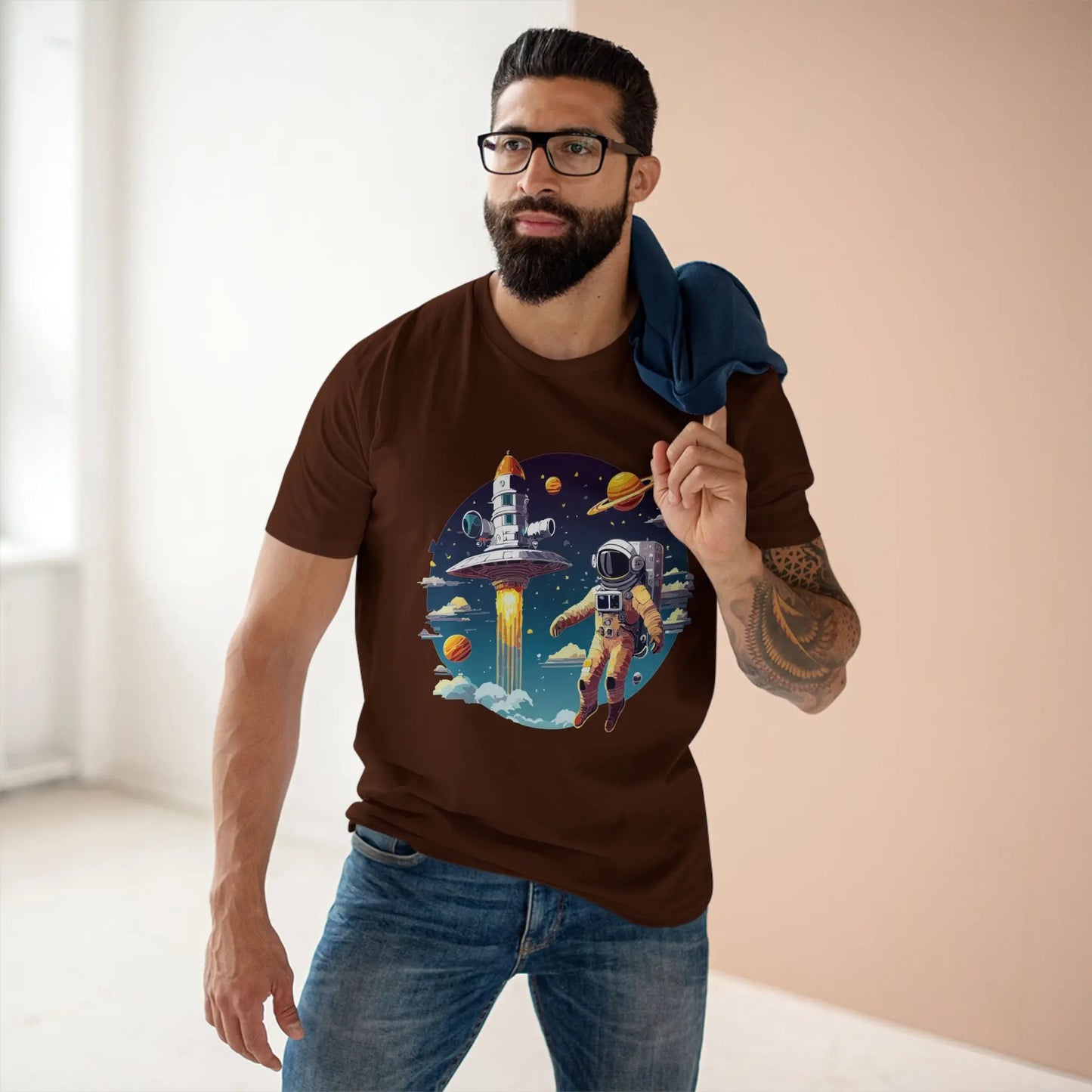 Cosmos Shirt, Astronaut Shirt Retro2Nova