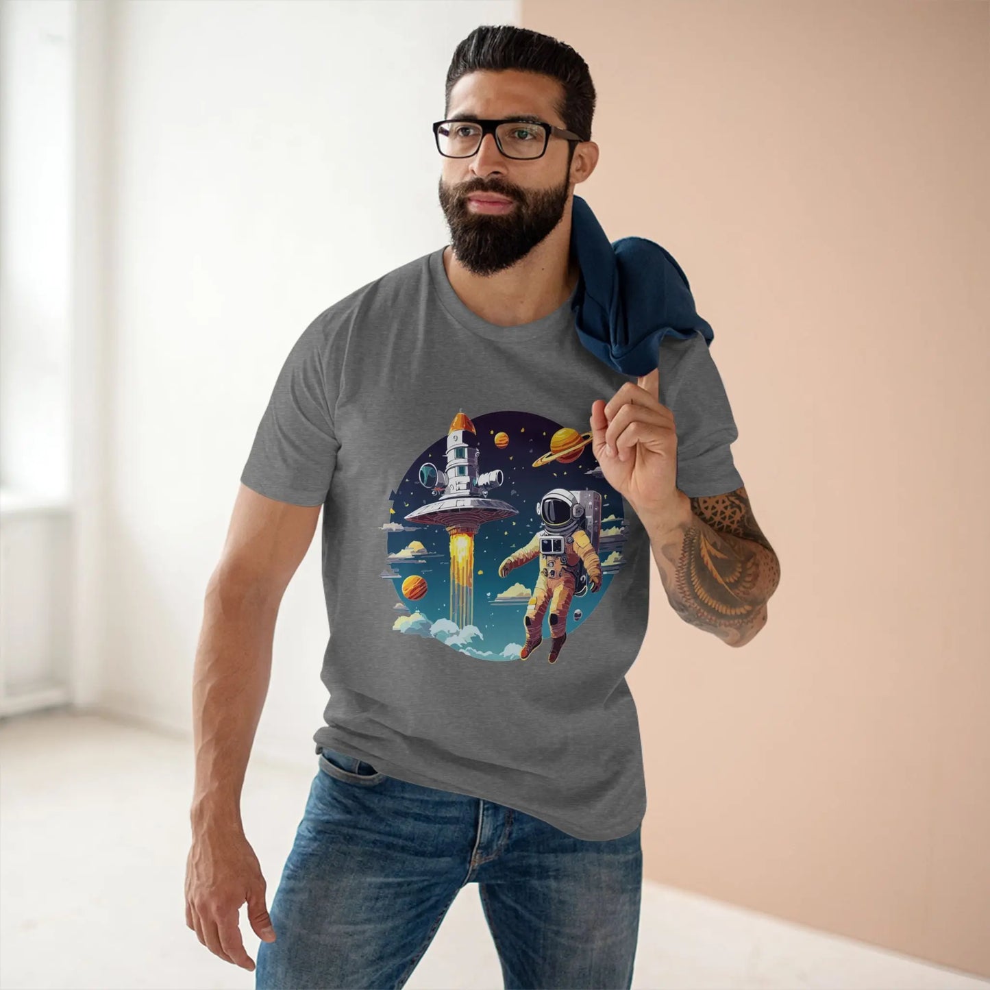 Cosmos Shirt, Astronaut Shirt Retro2Nova