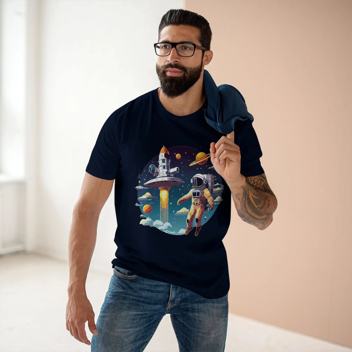 Cosmos Shirt, Astronaut Shirt Retro2Nova