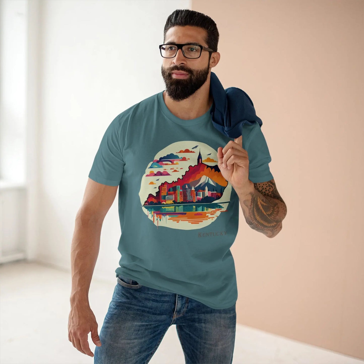 US State Shirts, Kentucky Shirt Retro2Nova