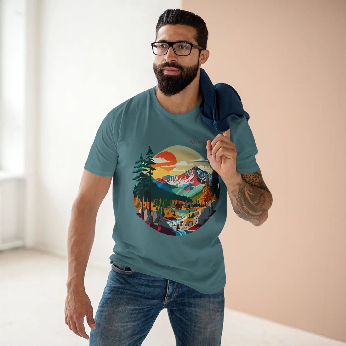 US State Shirts, Montana Shirt Retro2Nova