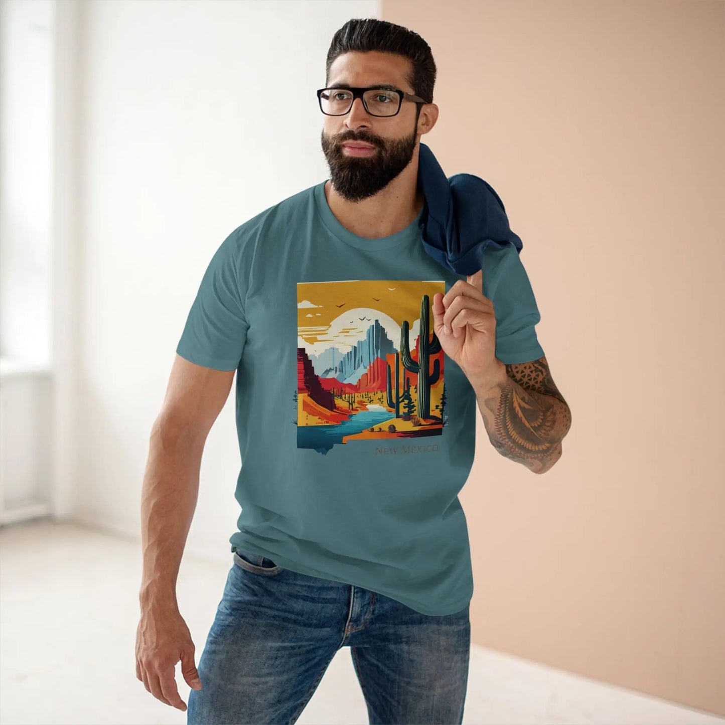 US State Shirts, New Mexico Shirt Retro2Nova