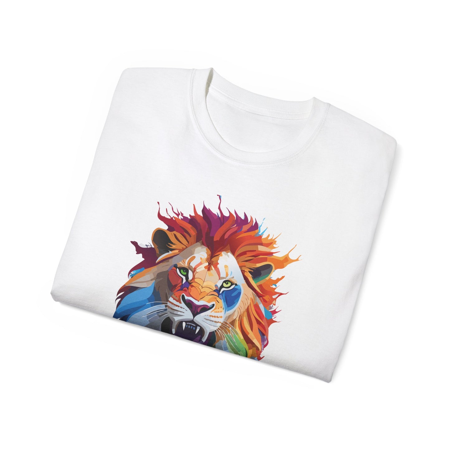 Animal Shirt, Tee Shirt with Lion, Lion Shirt