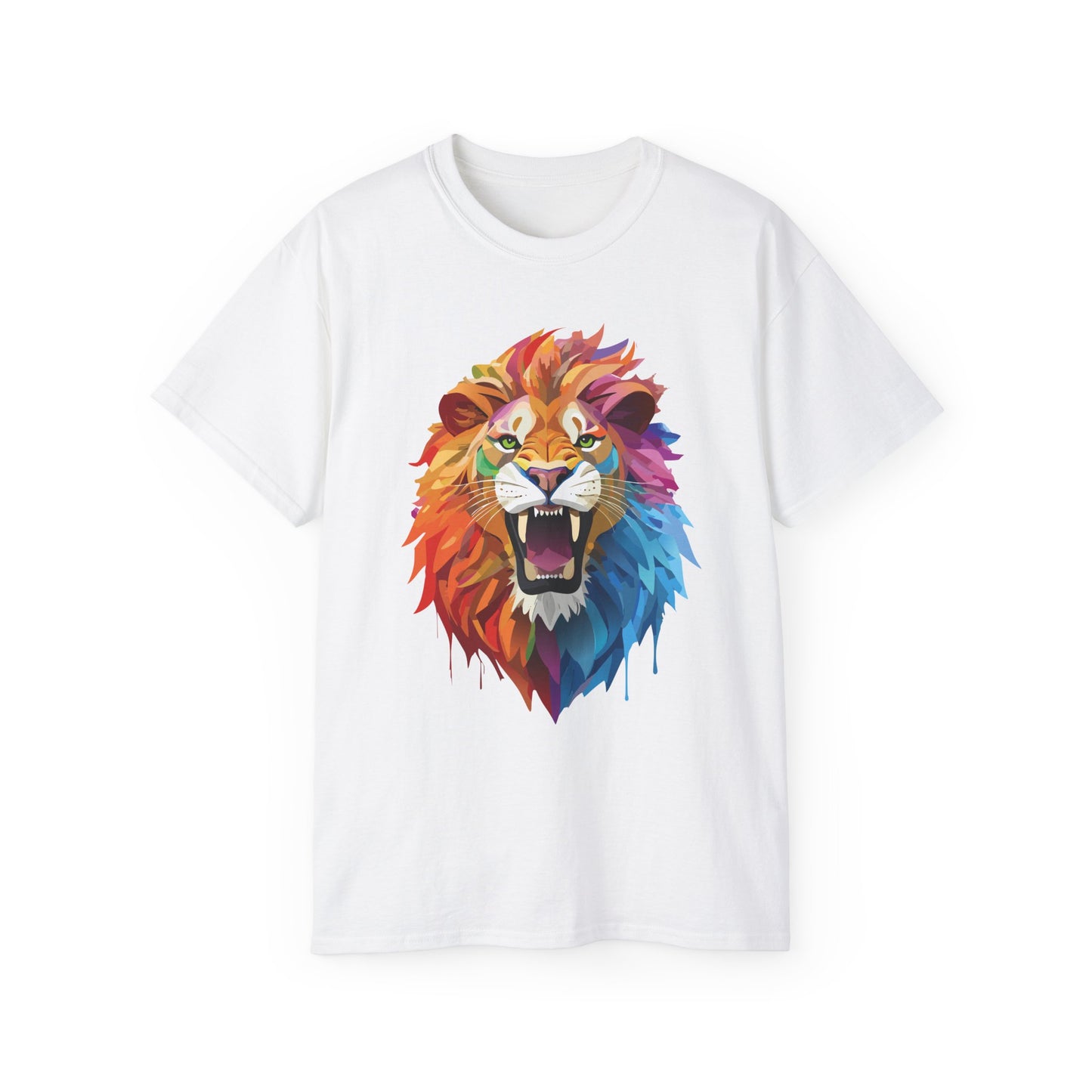 Animal Shirt, Tee Shirt with Lion, Lion Shirt