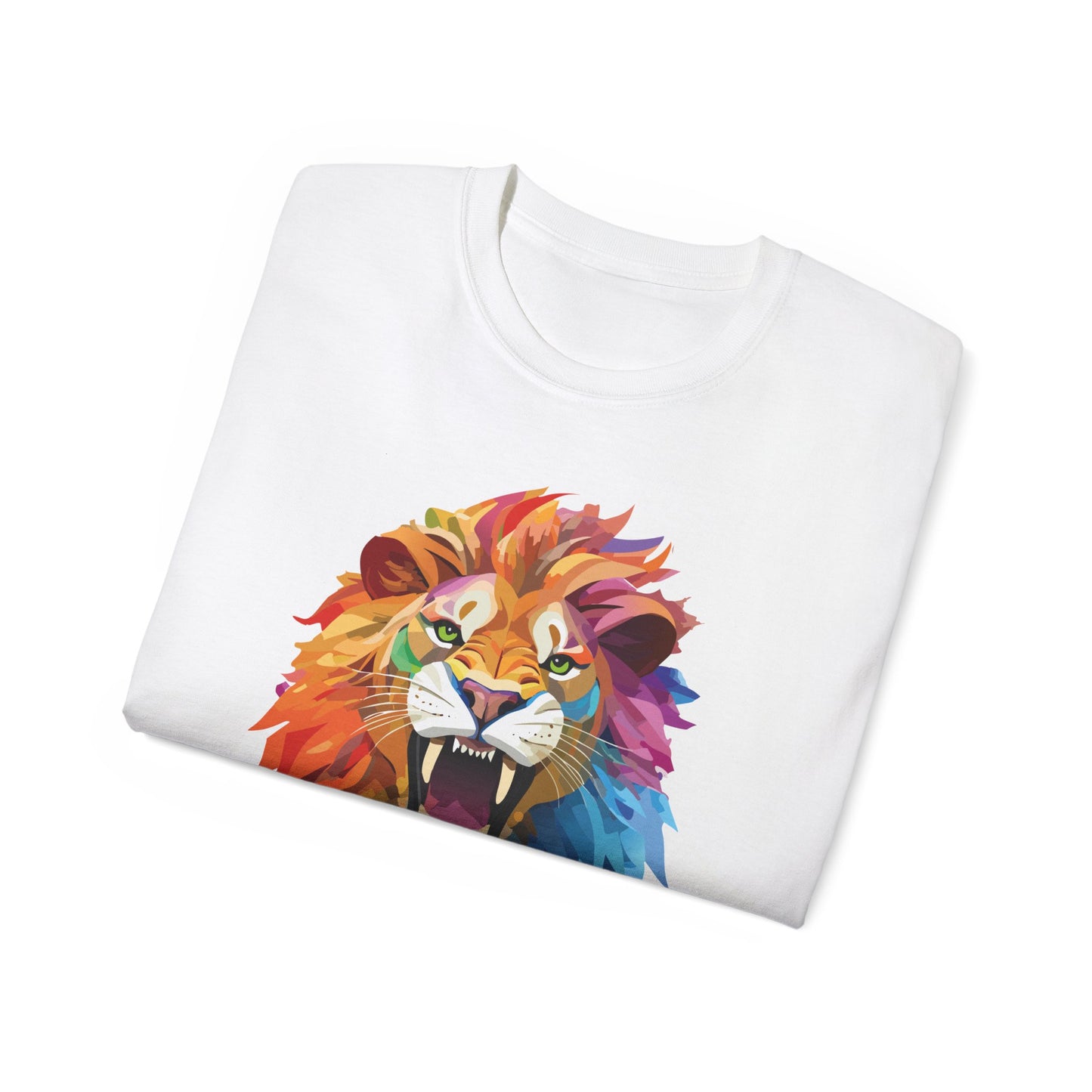 Animal Shirt, Tee Shirt with Lion, Lion Shirt