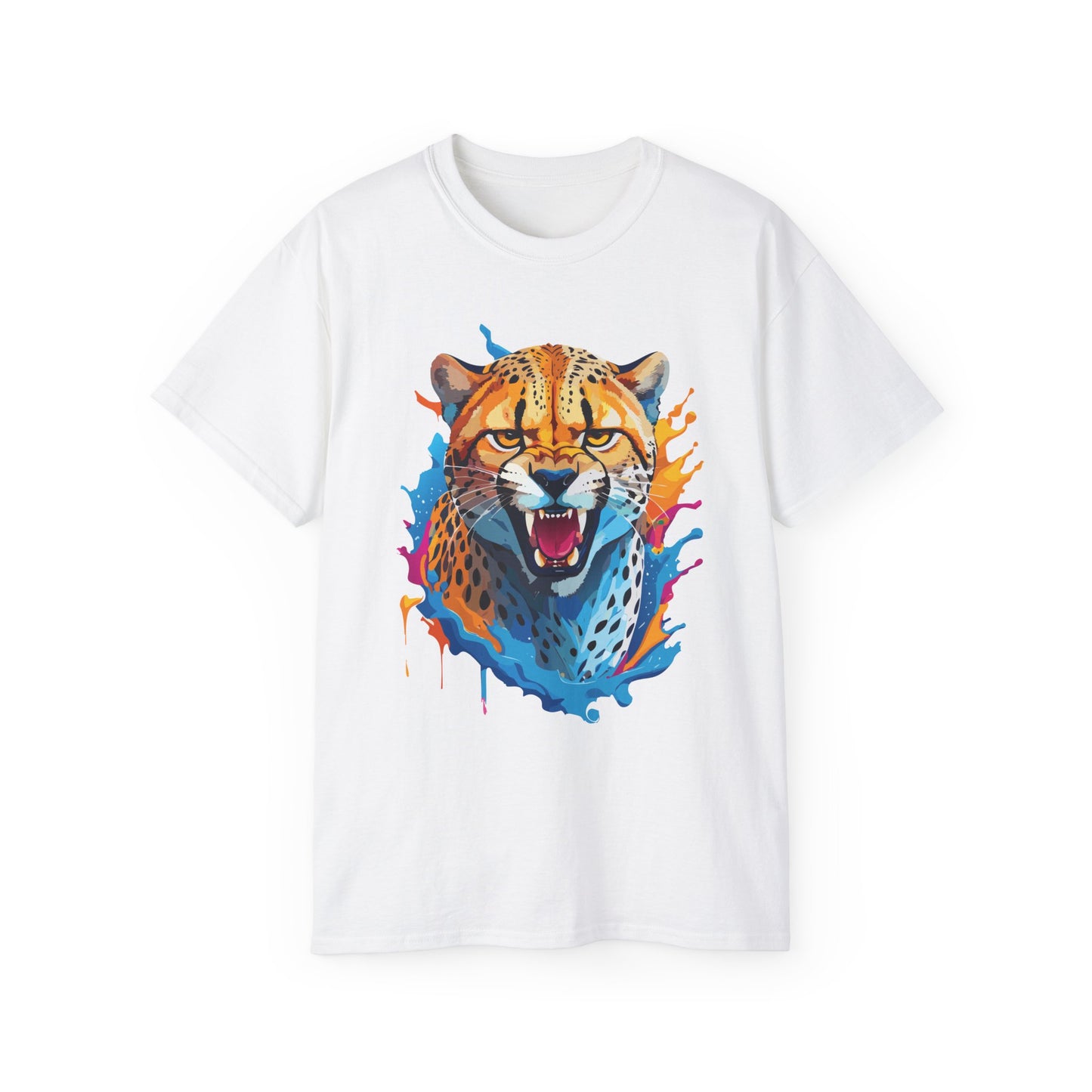 Animal Shirt, Tee Shirt with Cheetah, Cheetah Shirt