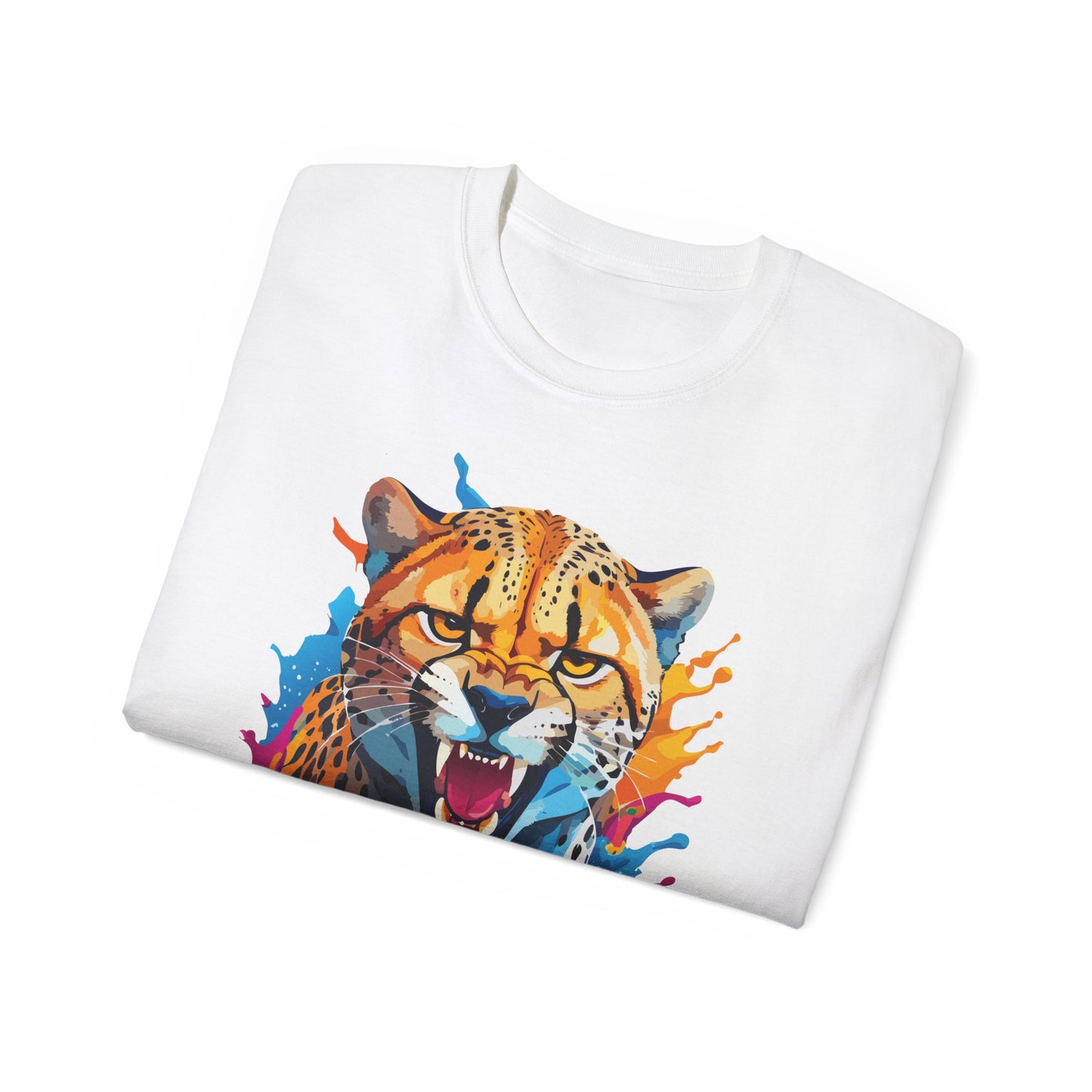 Animal Shirt, Tee Shirt with Cheetah, Cheetah Shirt