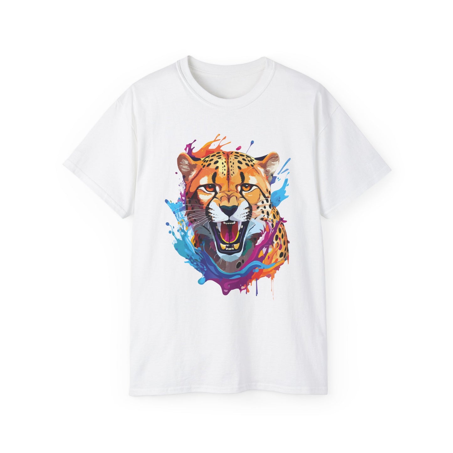 Animal Shirt, Tee Shirt with Cheetah, Cheetah Shirt