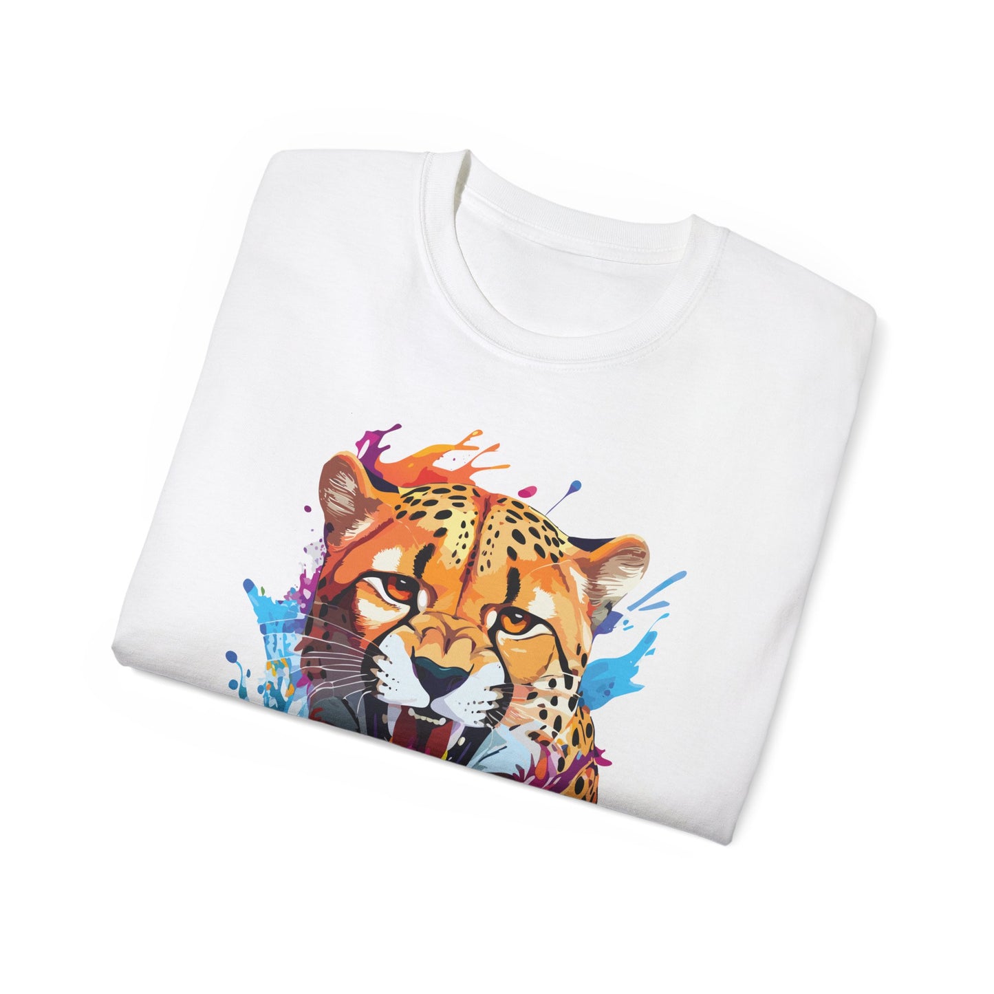 Animal Shirt, Tee Shirt with Cheetah, Cheetah Shirt