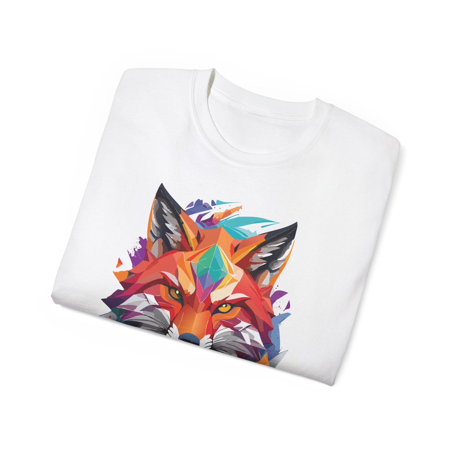 Animal Shirt, Tee Shirt with Fox, Fox Shirt