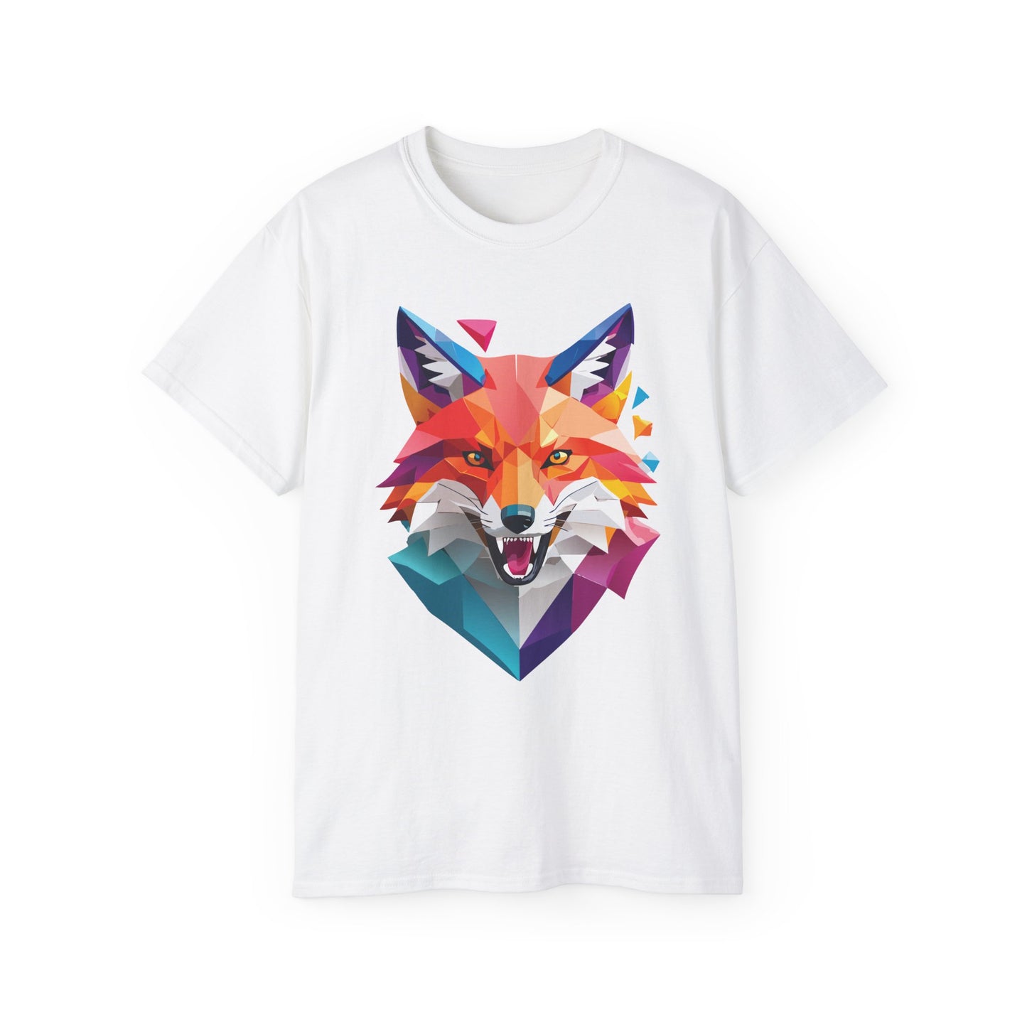 Animal Shirt, Tee Shirt with Fox, Fox Shirt