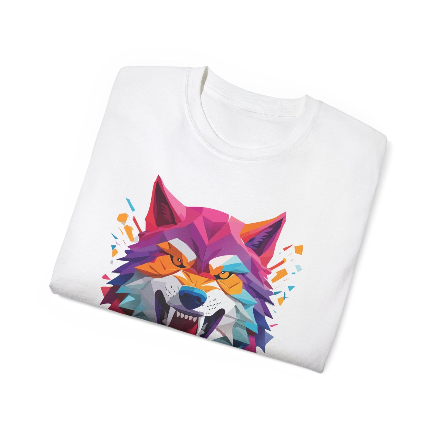 Animal Shirt, Tee Shirt with Wolf, Wolf Shirt