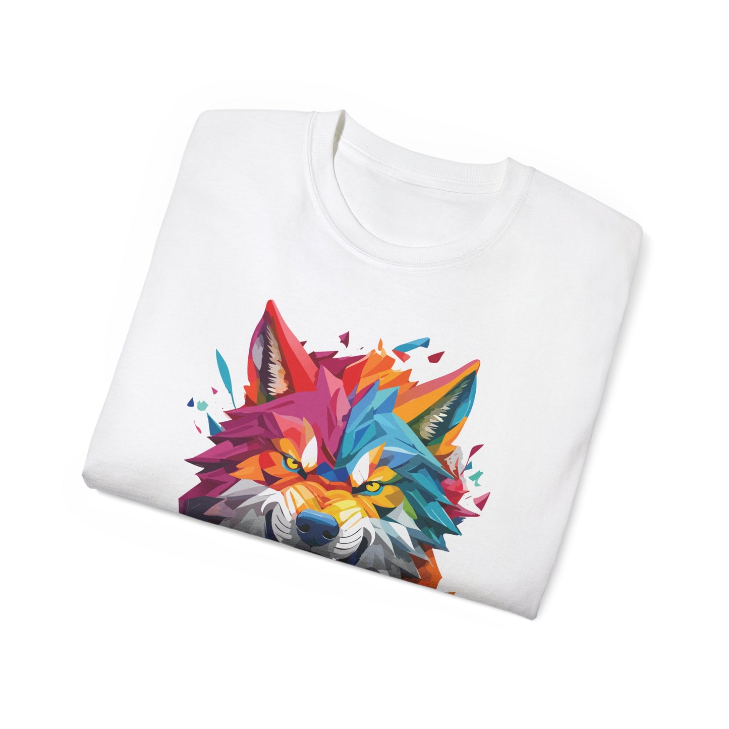 Animal Shirt, Tee Shirt with Wolf, Wolf Shirt