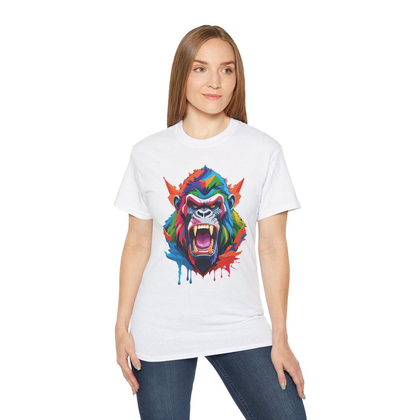 Animals Shirt, Tee Shirt with Gorilla