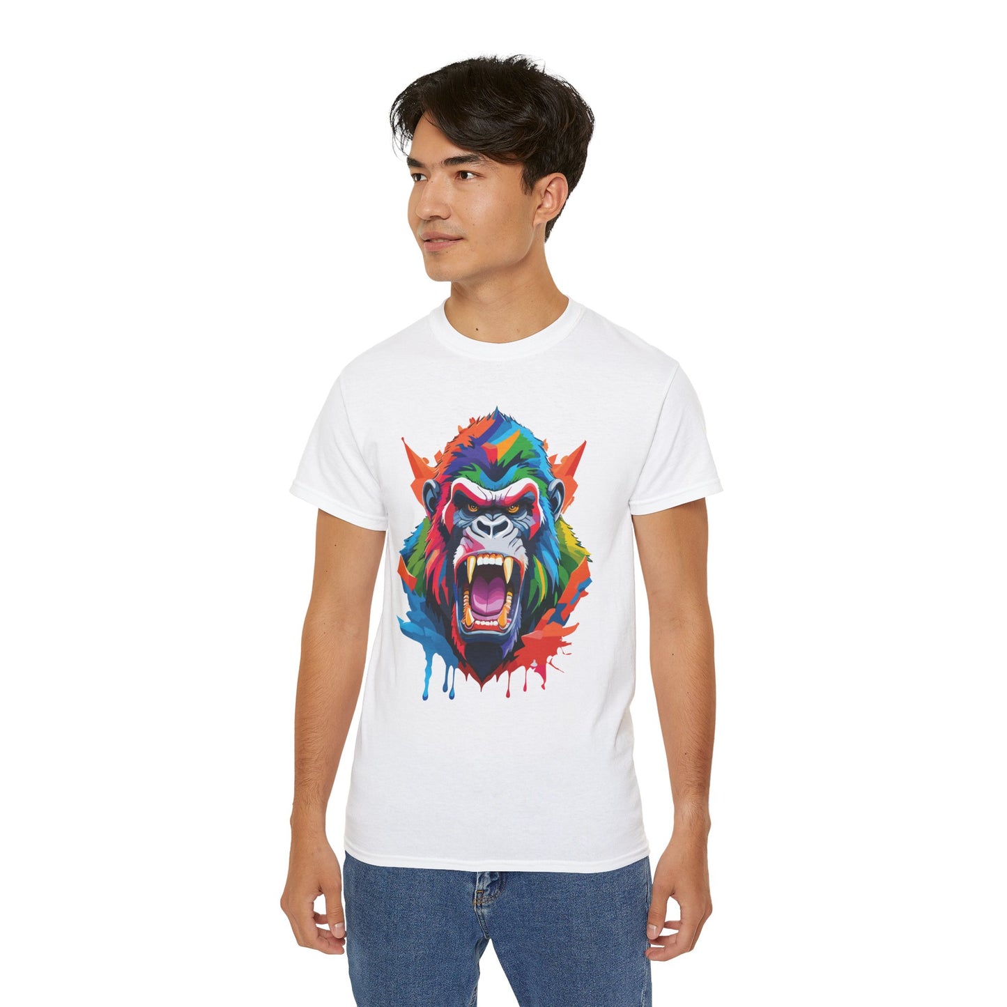 Animals Shirt, Tee Shirt with Gorilla