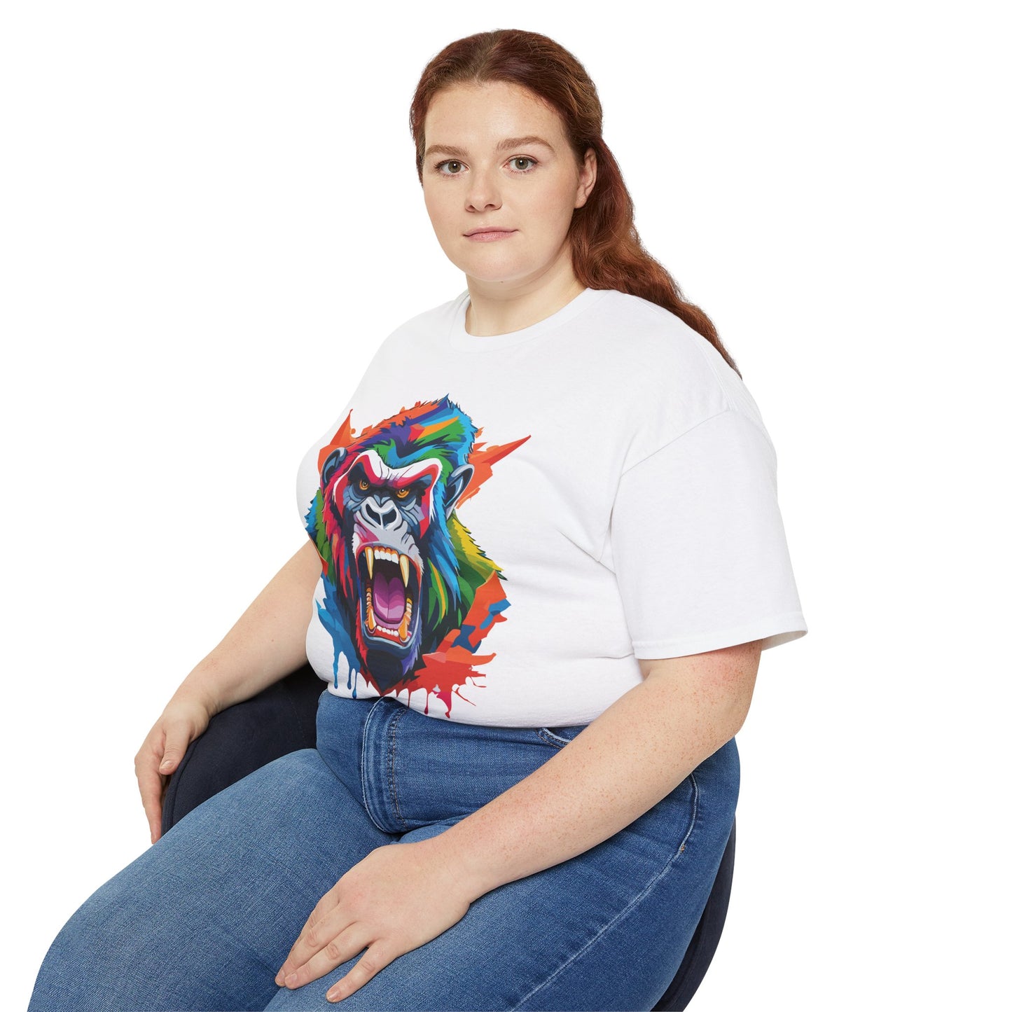 Animals Shirt, Tee Shirt with Gorilla