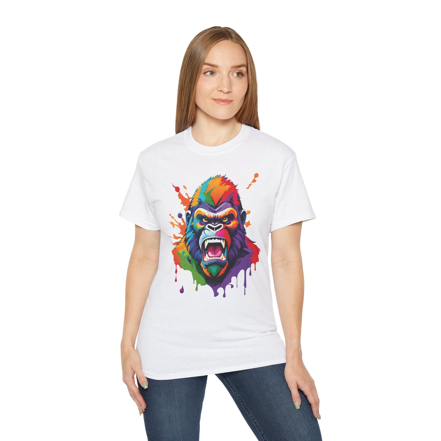Animals Shirt, Tee Shirt with Gorilla