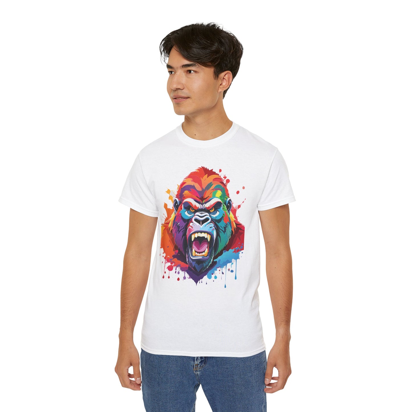 Animals Shirt, Tee Shirt with Gorilla