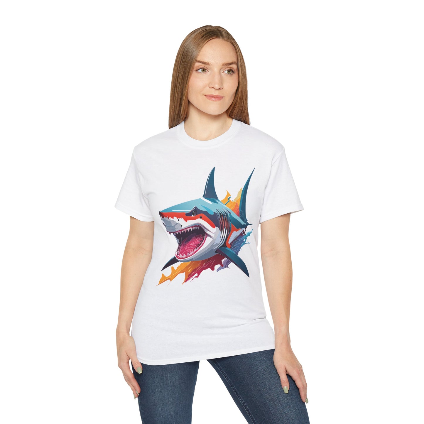 Animals Shirt, Tee Shirt with Shark