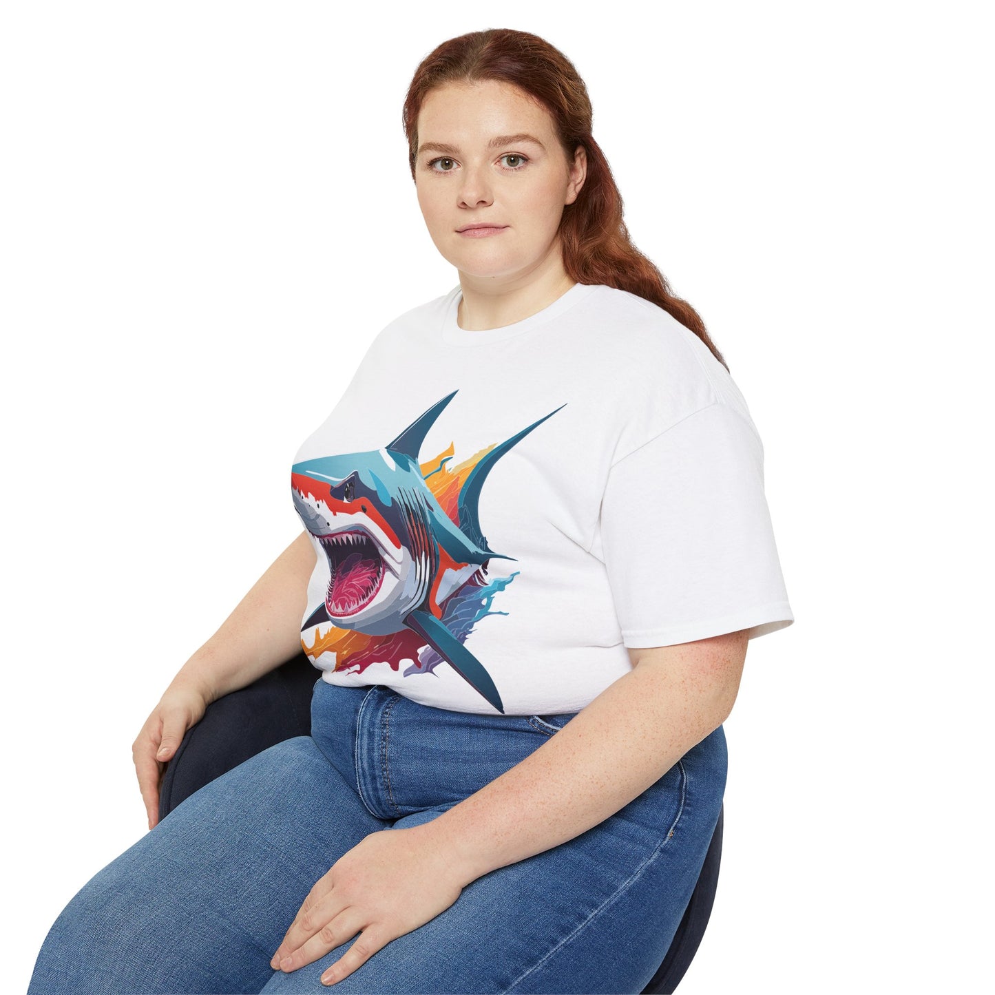 Animals Shirt, Tee Shirt with Shark