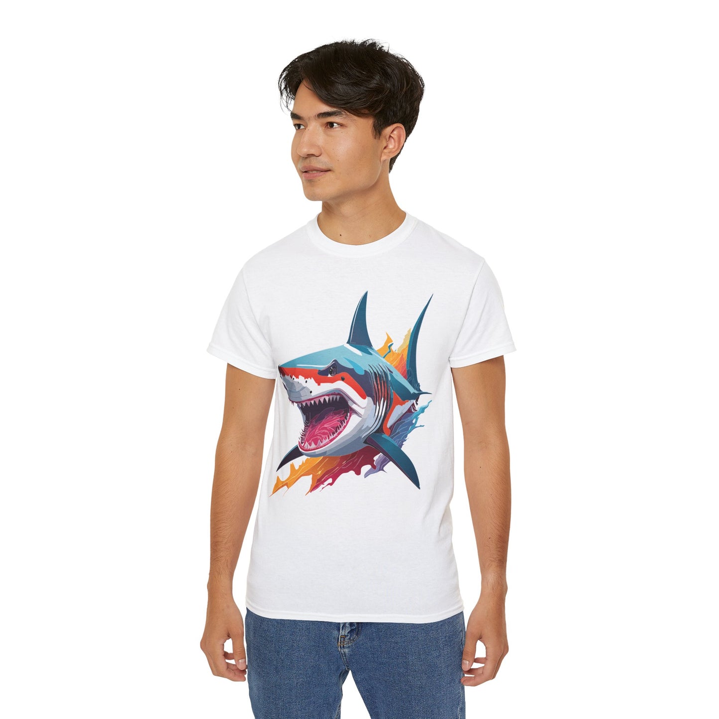 Animals Shirt, Tee Shirt with Shark