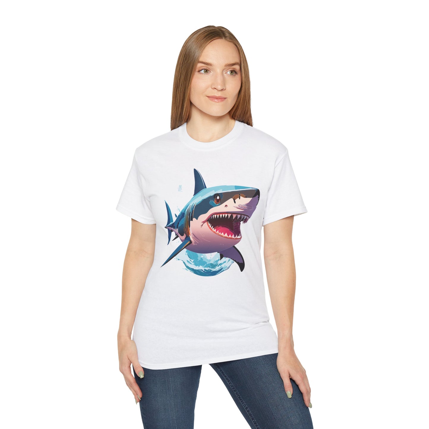 Animals Shirt, Tee Shirt with Shark