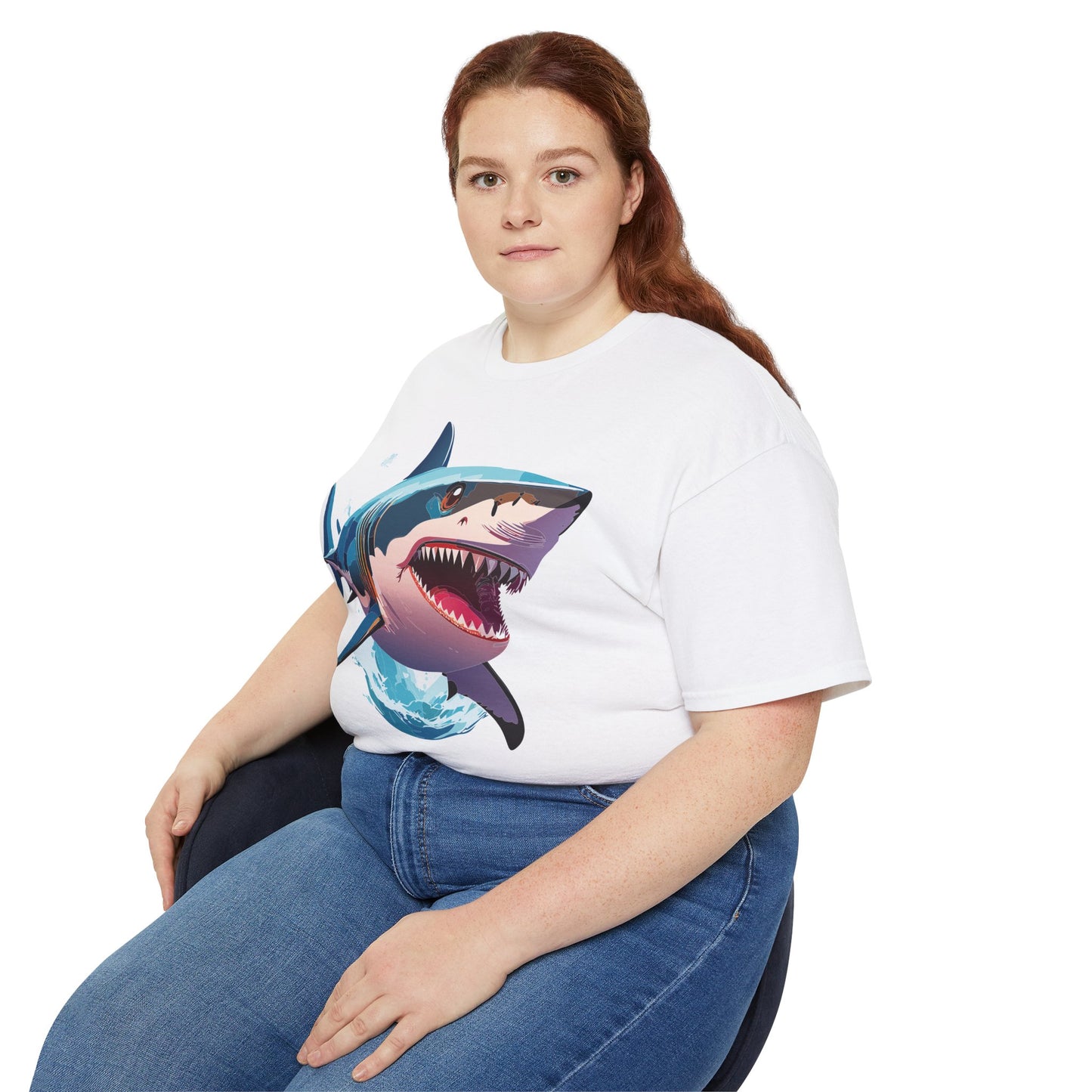 Animals Shirt, Tee Shirt with Shark