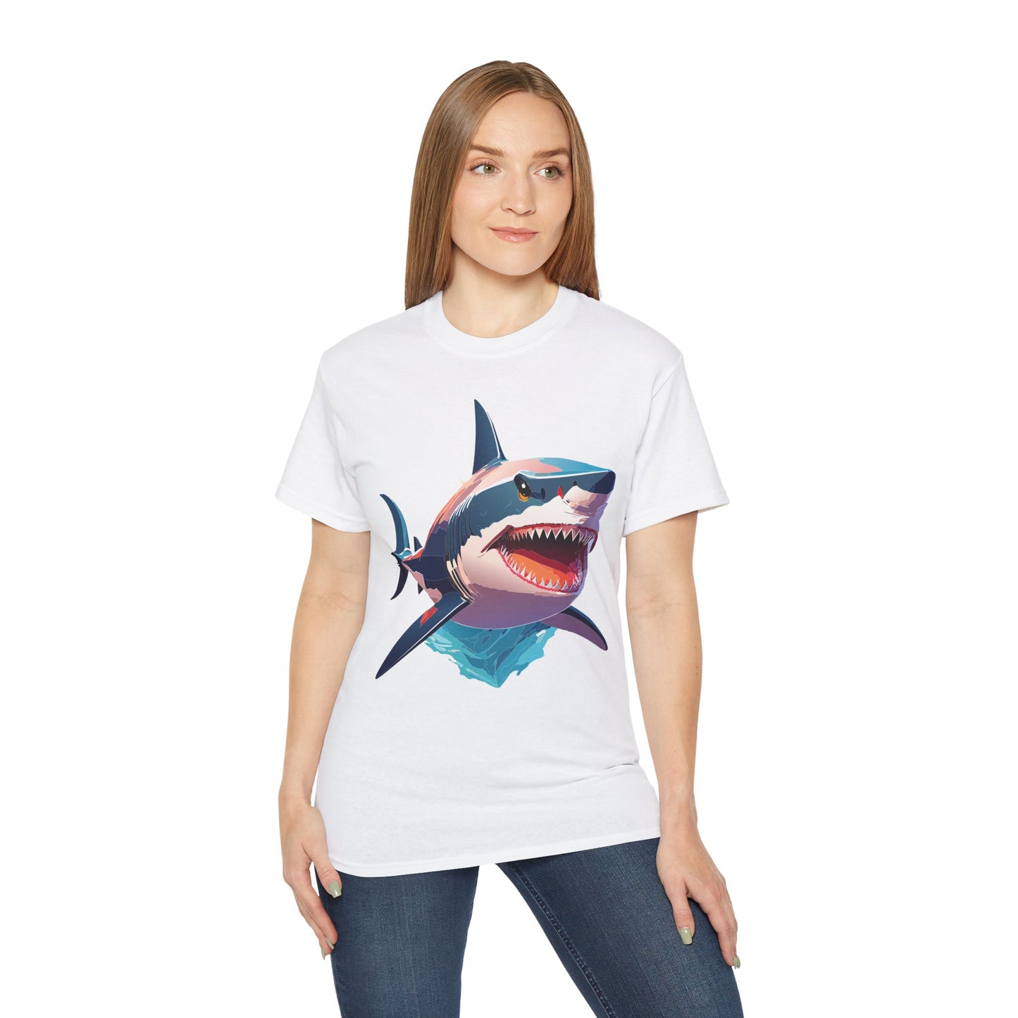 Animals Shirt, Tee Shirt with Shark