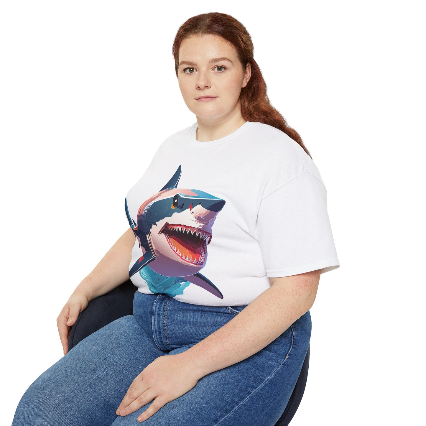 Animals Shirt, Tee Shirt with Shark
