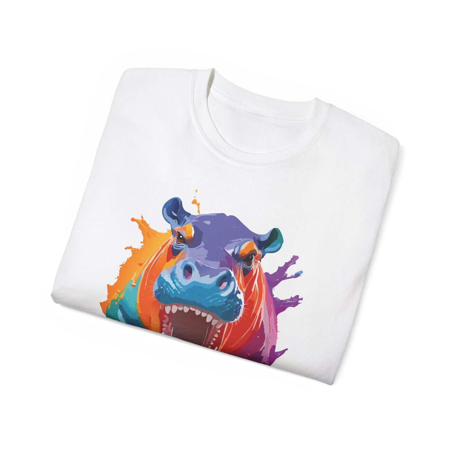 Animals Shirt, Tee Shirt with Hippo