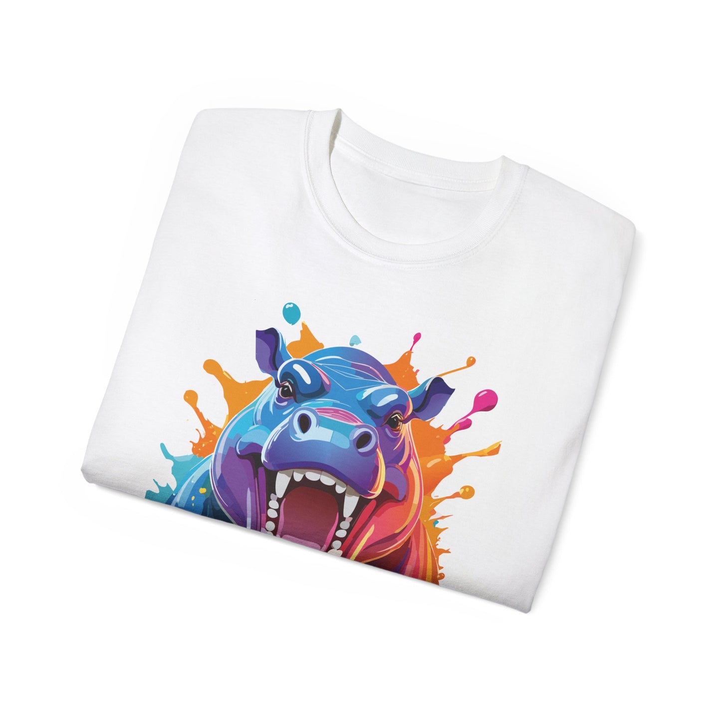 Animals Shirt, Tee Shirt with Hippo