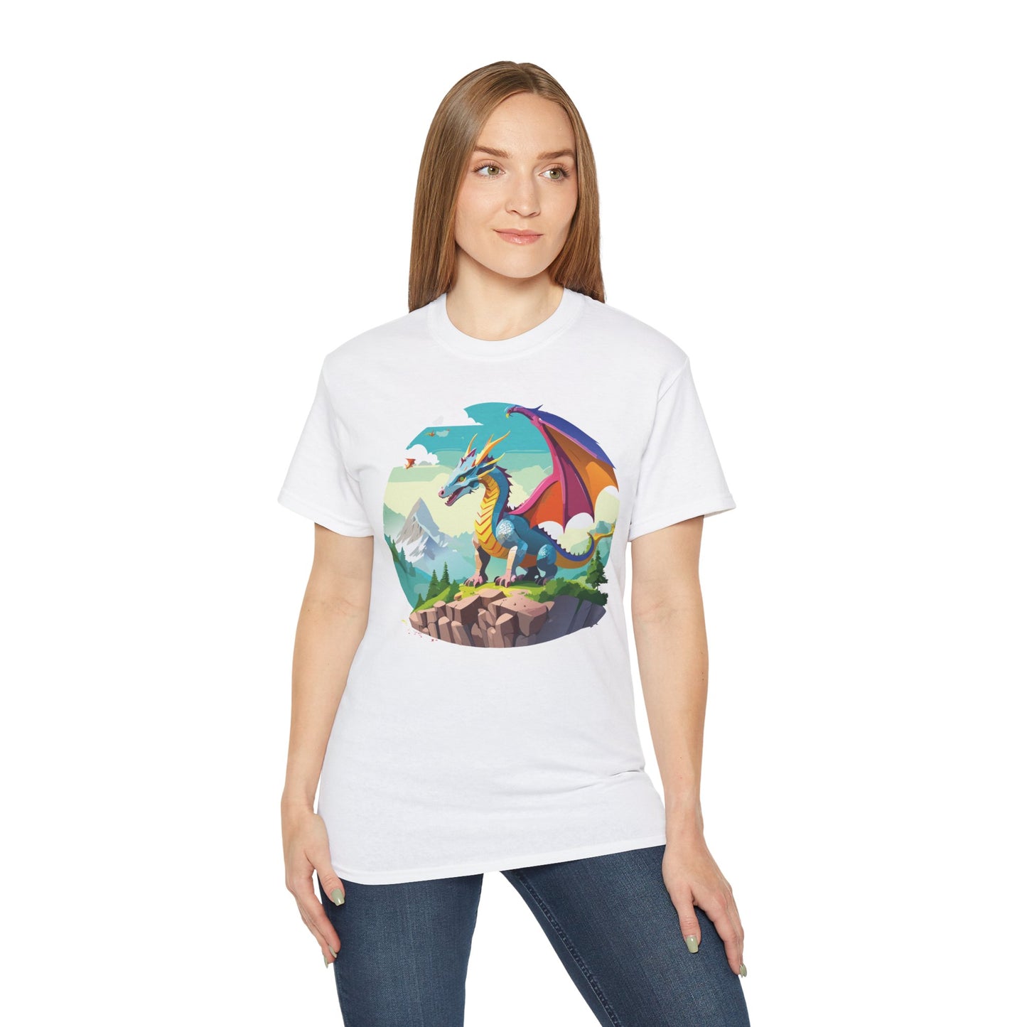 Dragon Shirt, Shirt Dragon, Tee shirt with Dragons