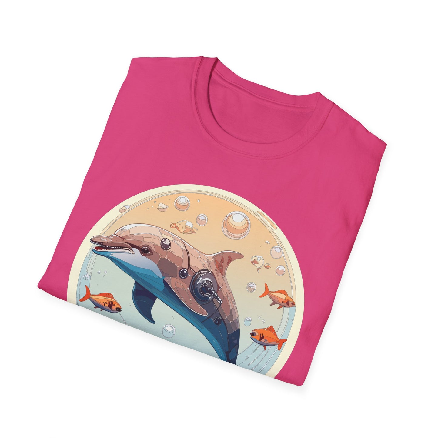 Dolphin Shirts, Shirt with Dolphin, Fish Tee Shirt, Animal Shirt