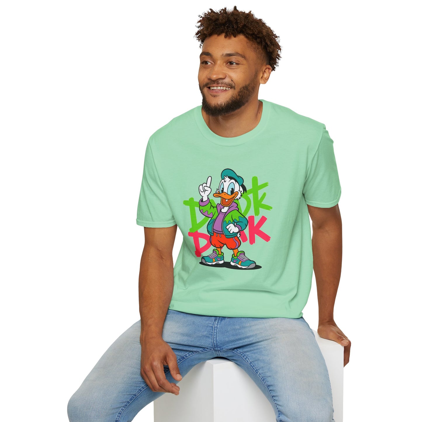 Gildan Softstyle 64000 Unisex Cartoon Animation T Shirt With Funny Animals Tee Apparel