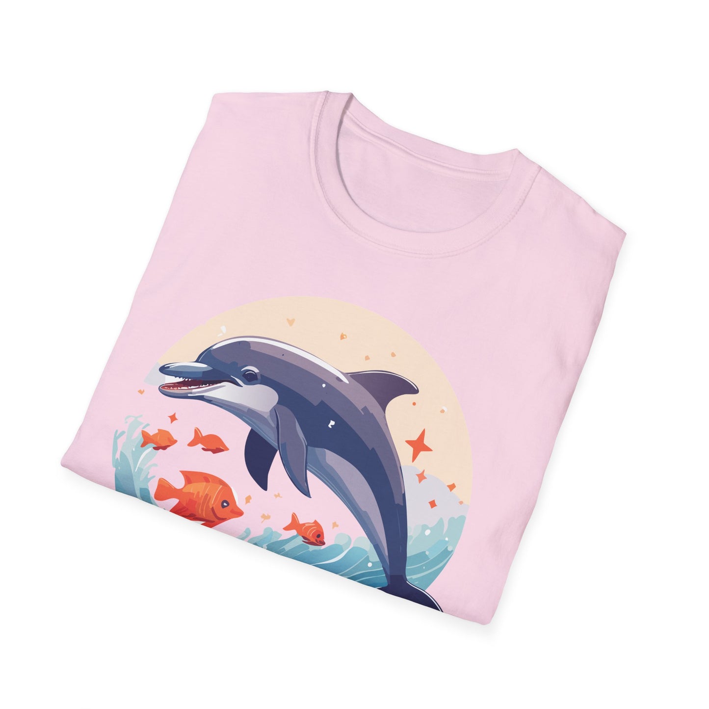 Dolphin Shirts, Shirt with Dolphin, Fish Tee Shirt, Animal Shirt