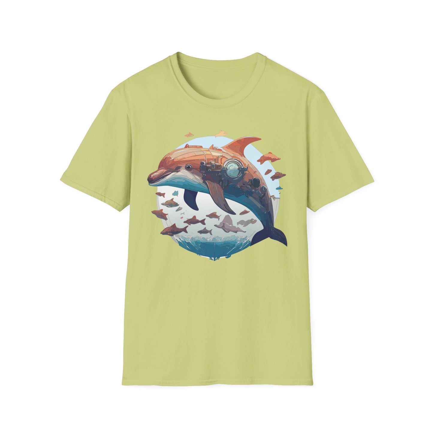 Dolphin Shirts, Shirt with Dolphin, Fish Tee Shirt, Animal Shirt
