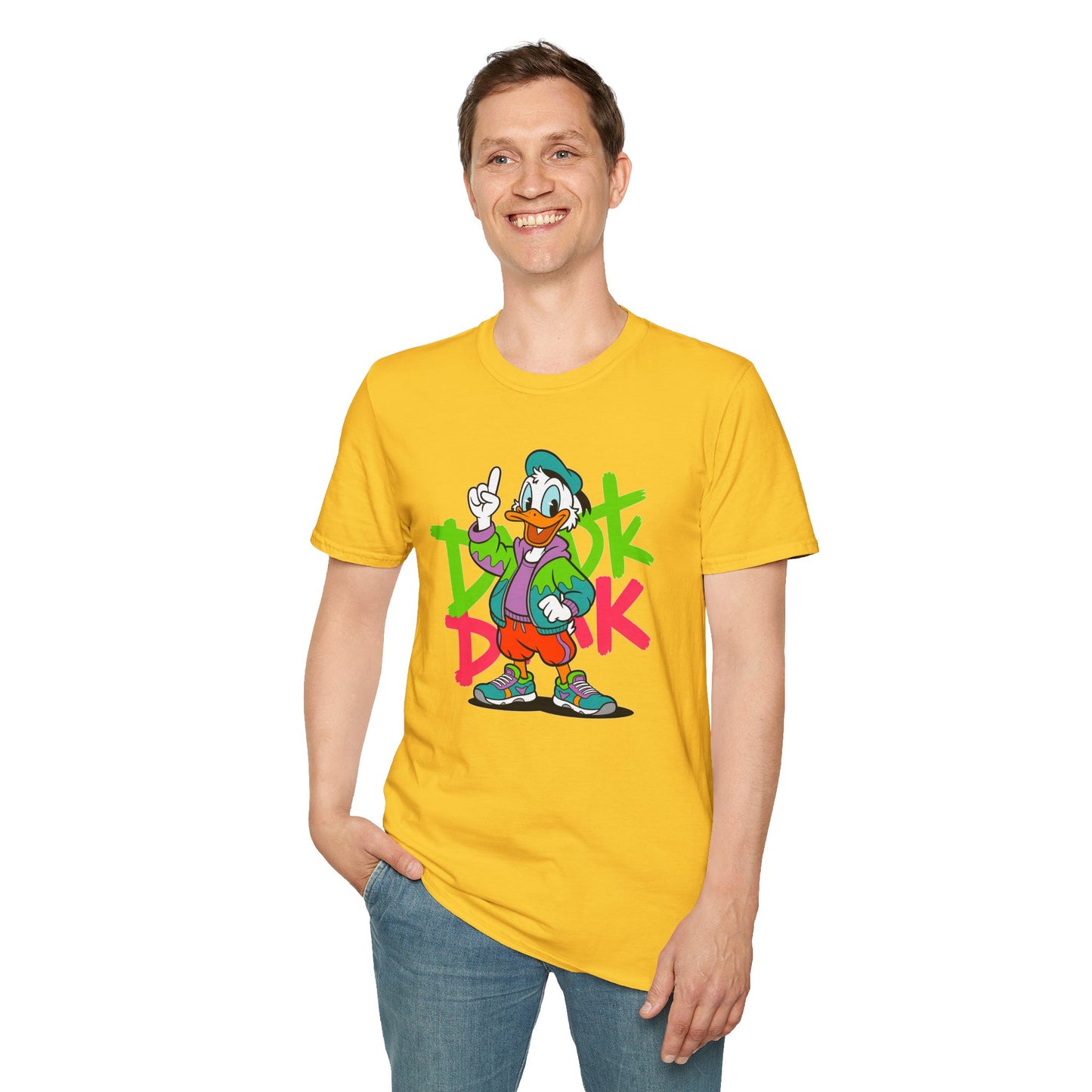 Gildan Softstyle 64000 Unisex Cartoon Animation T Shirt With Funny Animals Tee Apparel