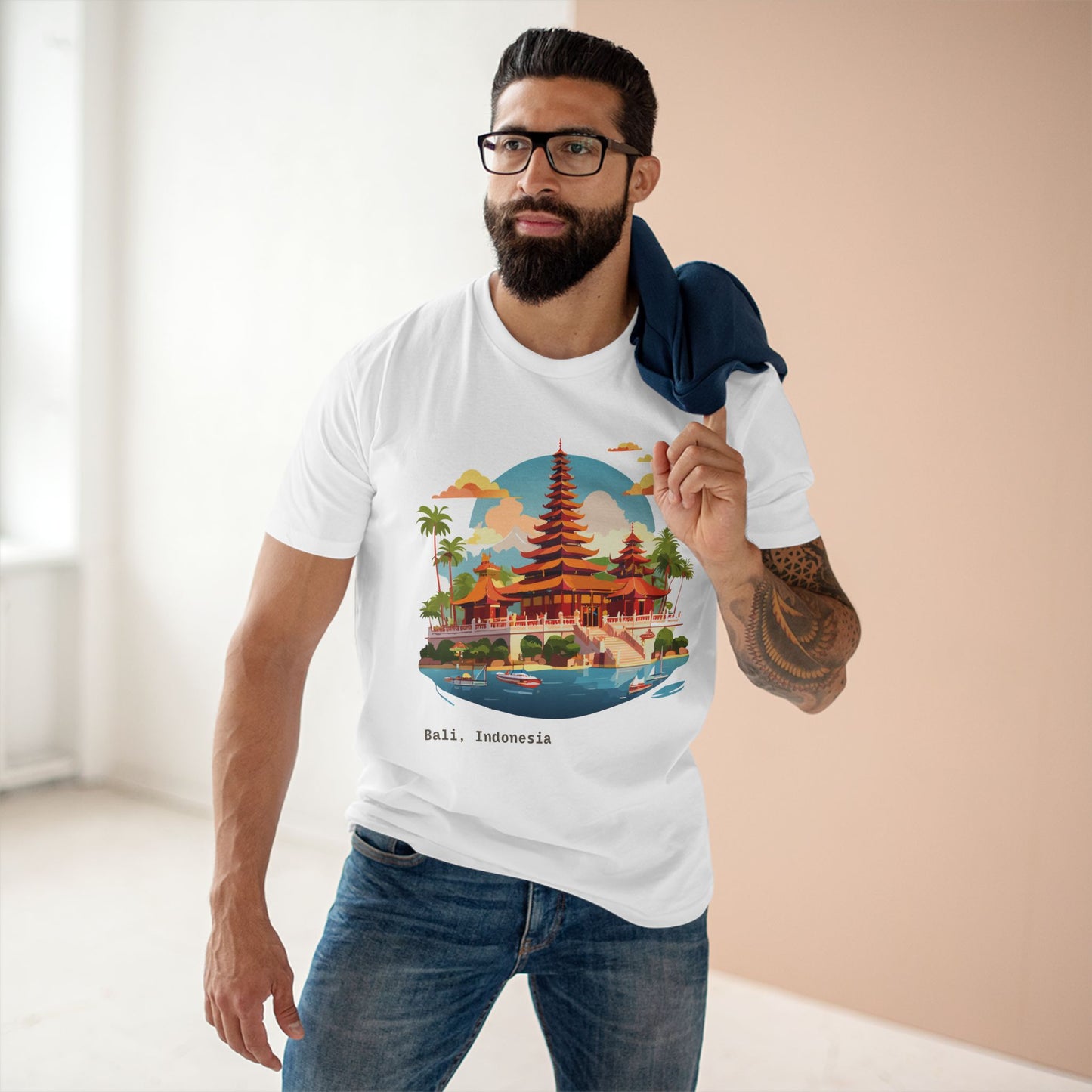 Travel Shirt, Tourist Shirt, Bali Shirt - retro2nova