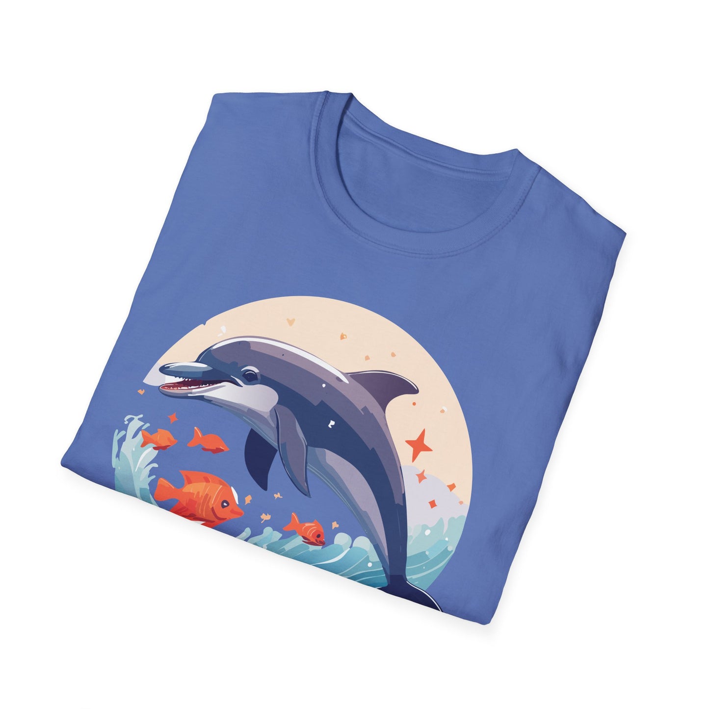 Dolphin Shirts, Shirt with Dolphin, Fish Tee Shirt, Animal Shirt