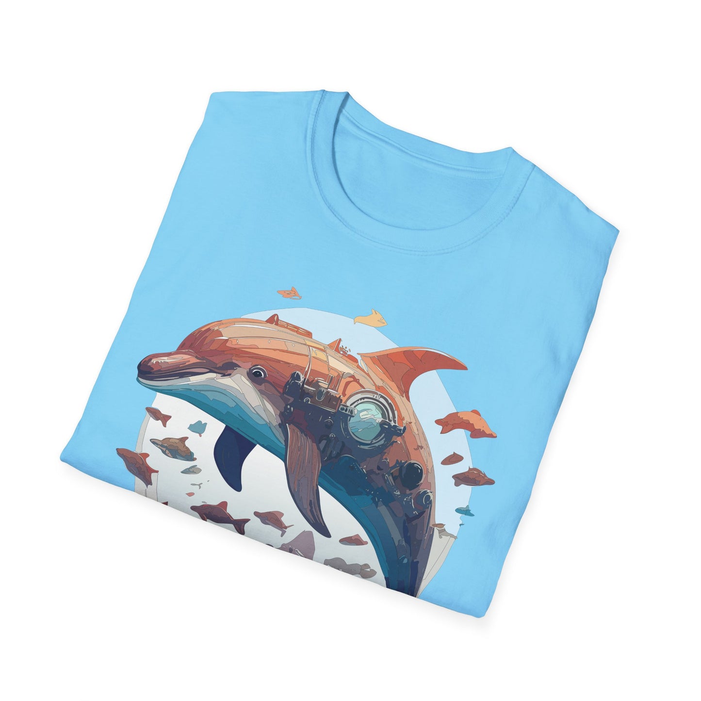 Dolphin Shirts, Shirt with Dolphin, Fish Tee Shirt, Animal Shirt