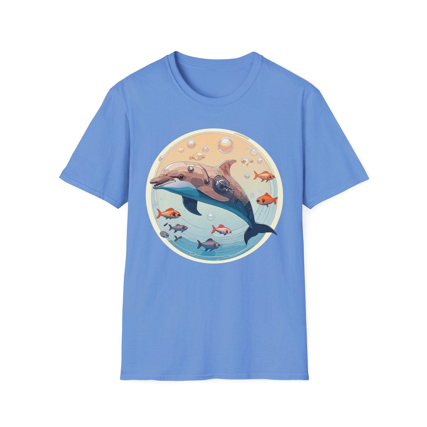 Dolphin Shirts, Shirt with Dolphin, Fish Tee Shirt, Animal Shirt
