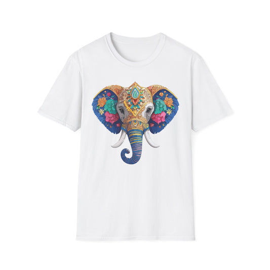 Elephant Shirt, T Shirt with Elephant, Elephant on T Shirt, T Shirt with Animation, Animals Tee Shirt