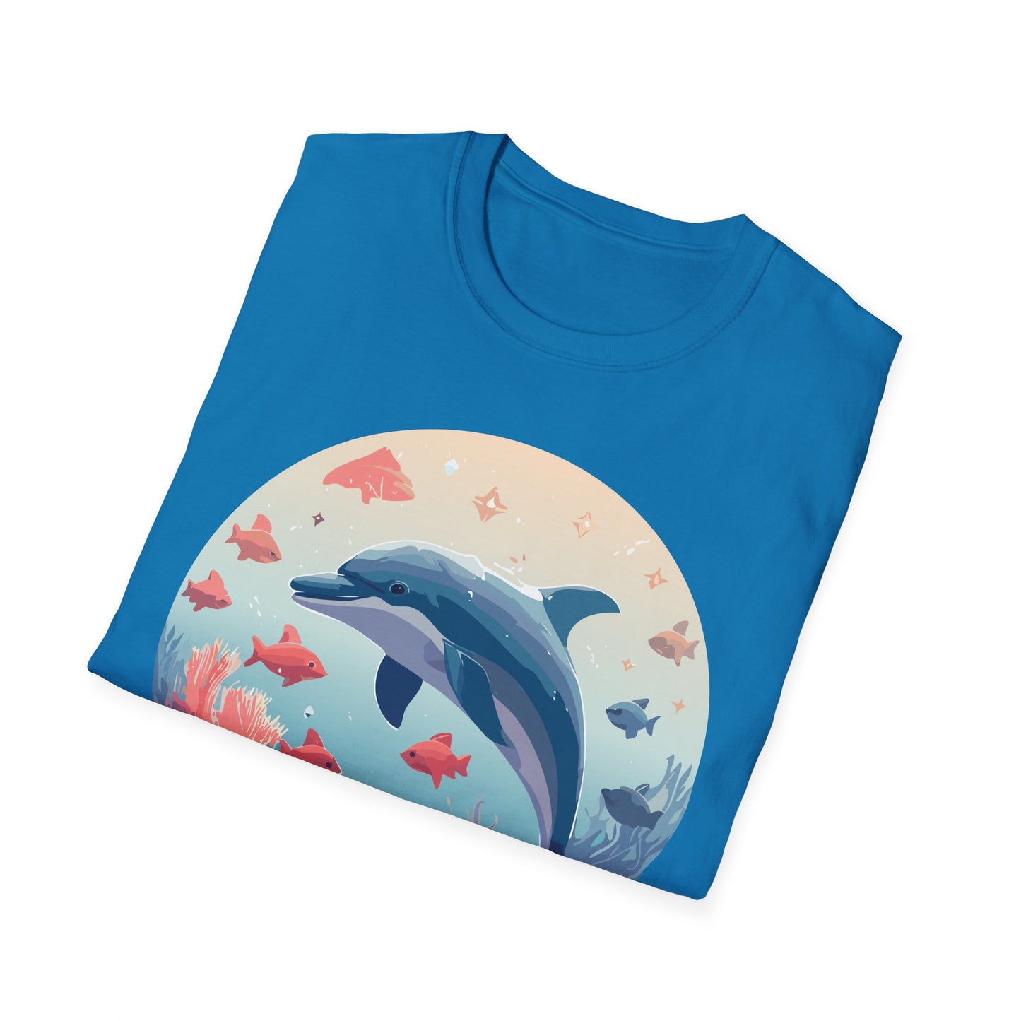 Dolphin Shirts, Shirt with Dolphin, Fish Tee Shirt, Animal Shirt