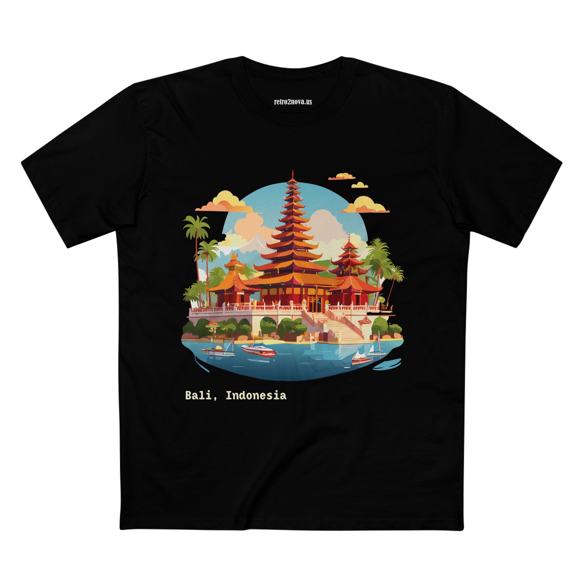 Travel Shirt, Tourist Shirt, Bali Shirt - retro2nova