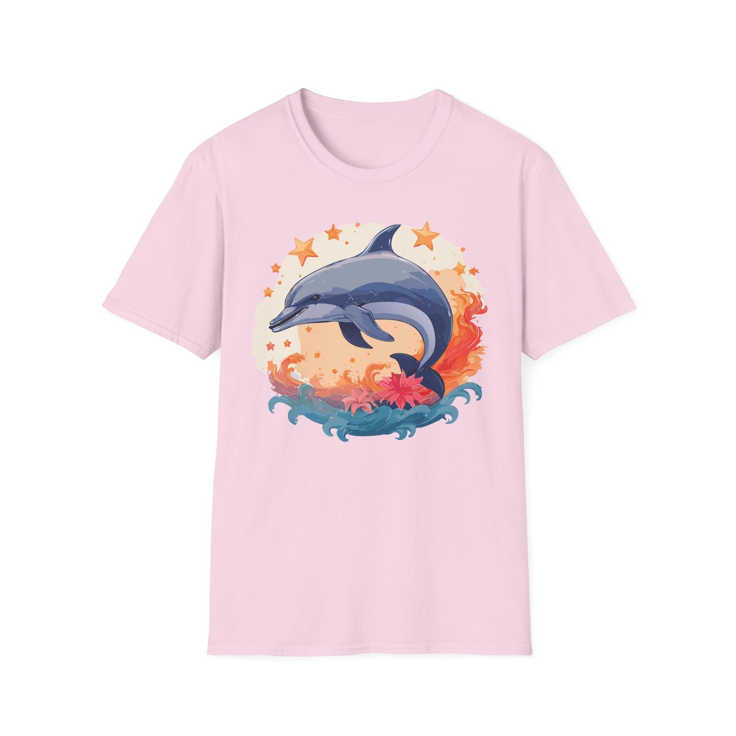 Dolphin Shirts, Shirt with Dolphin, Fish Tee Shirt, Animal Shirt