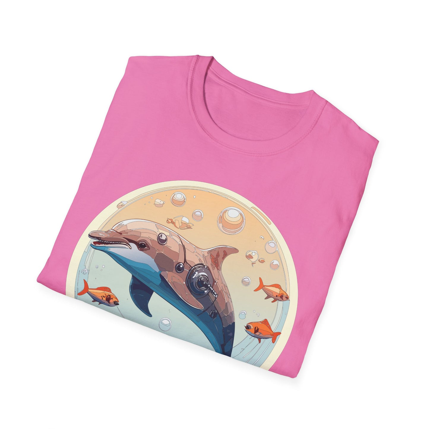 Dolphin Shirts, Shirt with Dolphin, Fish Tee Shirt, Animal Shirt