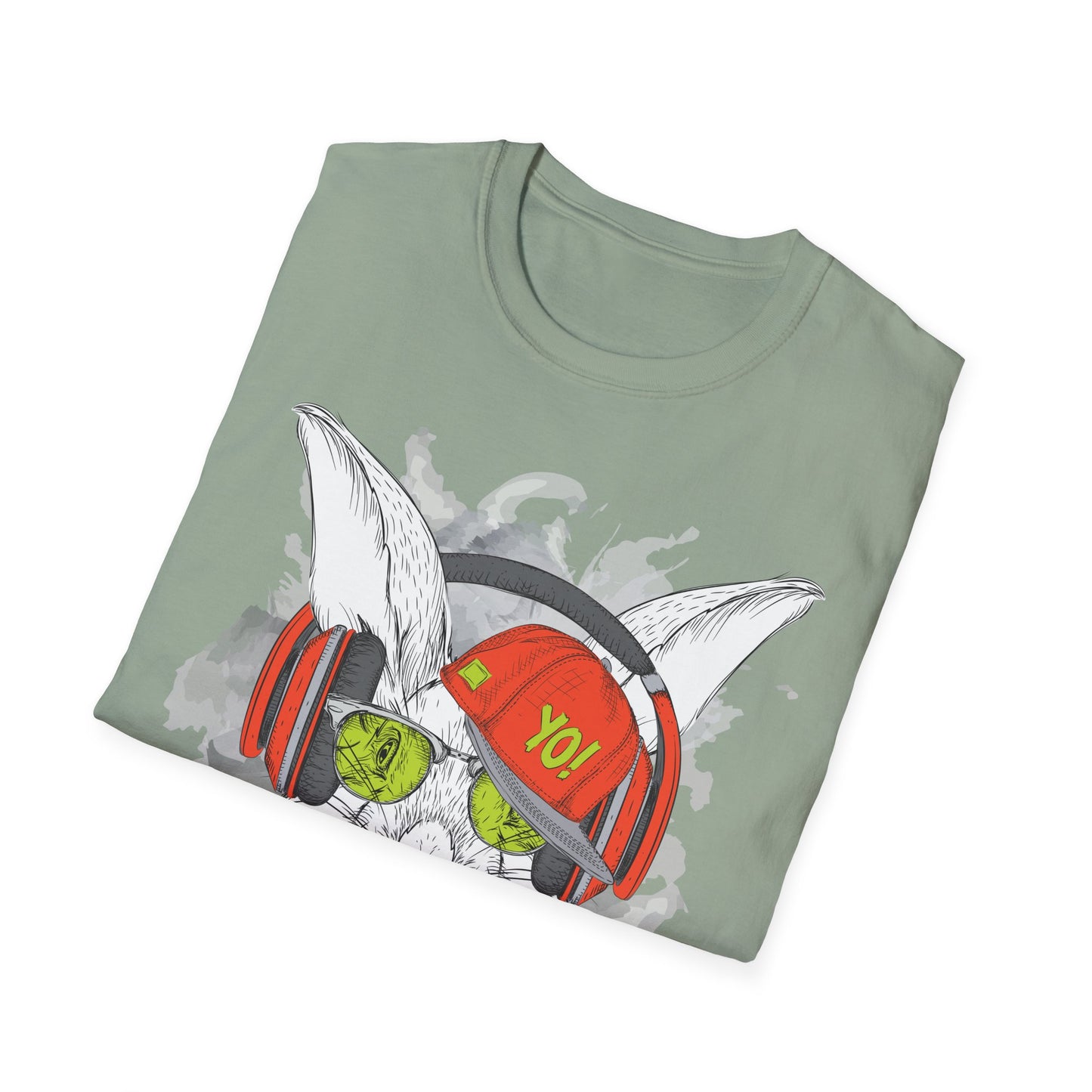 I love Music Animals Shirts, Shirt with Animals, Animals with Headphones Shirt