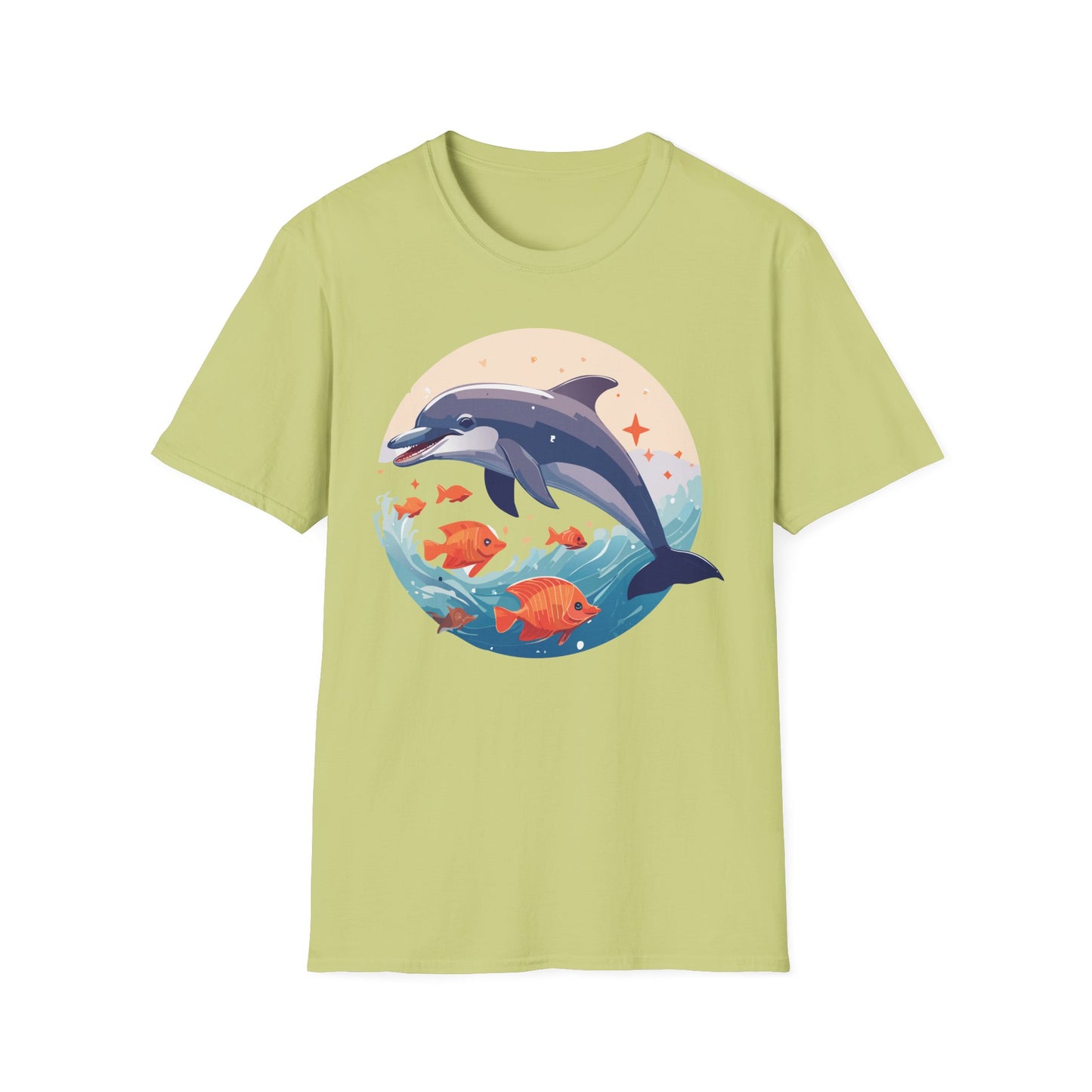Dolphin Shirts, Shirt with Dolphin, Fish Tee Shirt, Animal Shirt